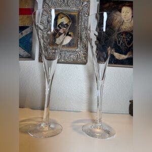Orrefors Helena‎ Champagne Flute Set of Two